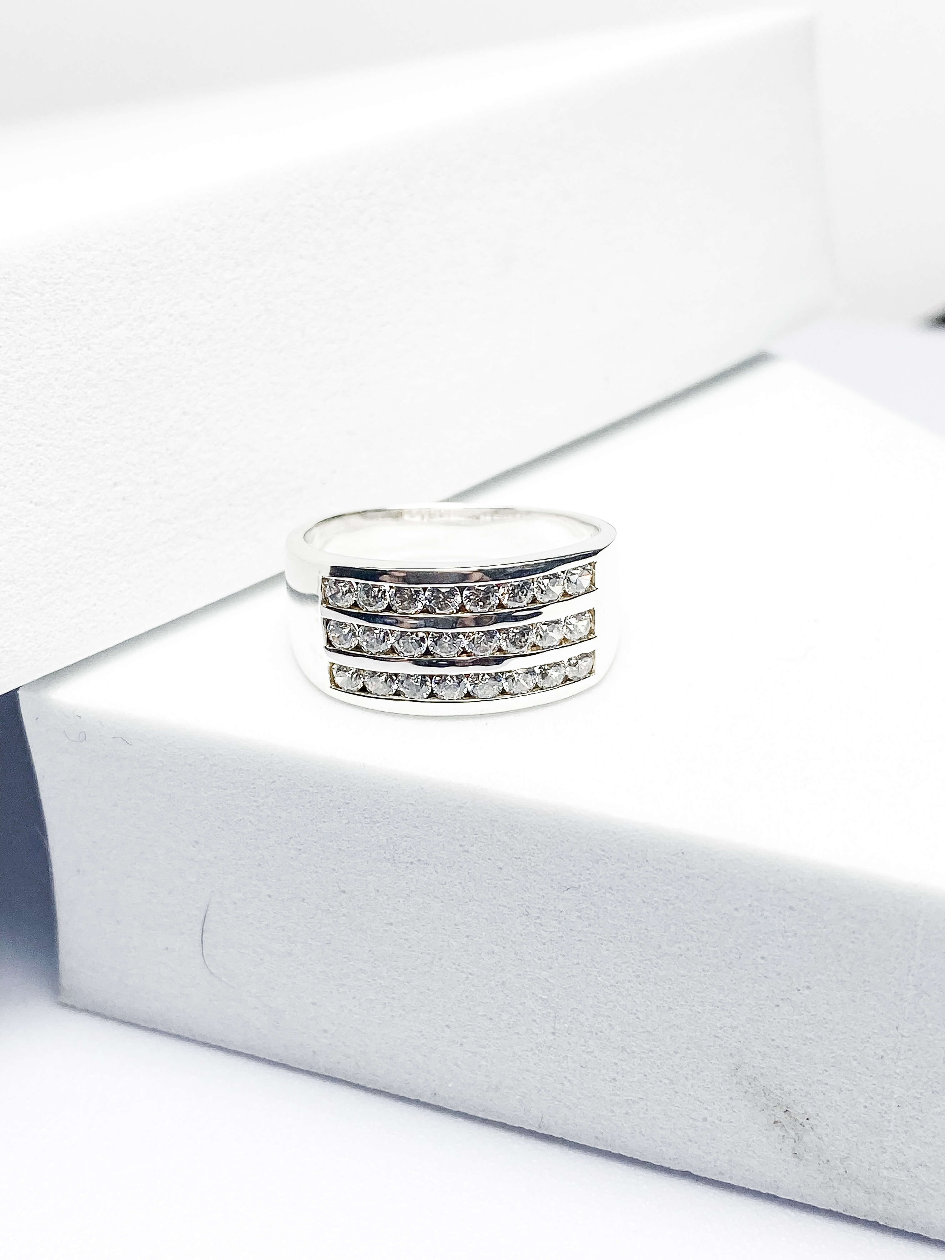 Triple Row Ring